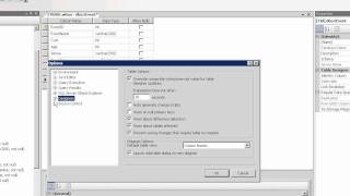 MS SQL: Turn off the feature that prevents you from changing tables that needs to be re-created Profile