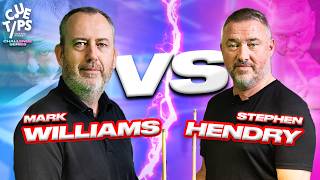 Stephen Hendry VS Mark Williams In An Epic Snooker Skills Battle