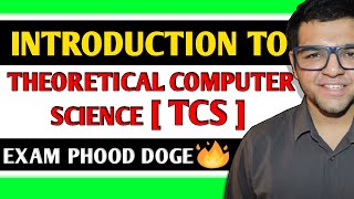 Introduction to Theoretical Computer Science ( TCS ) in Hindi