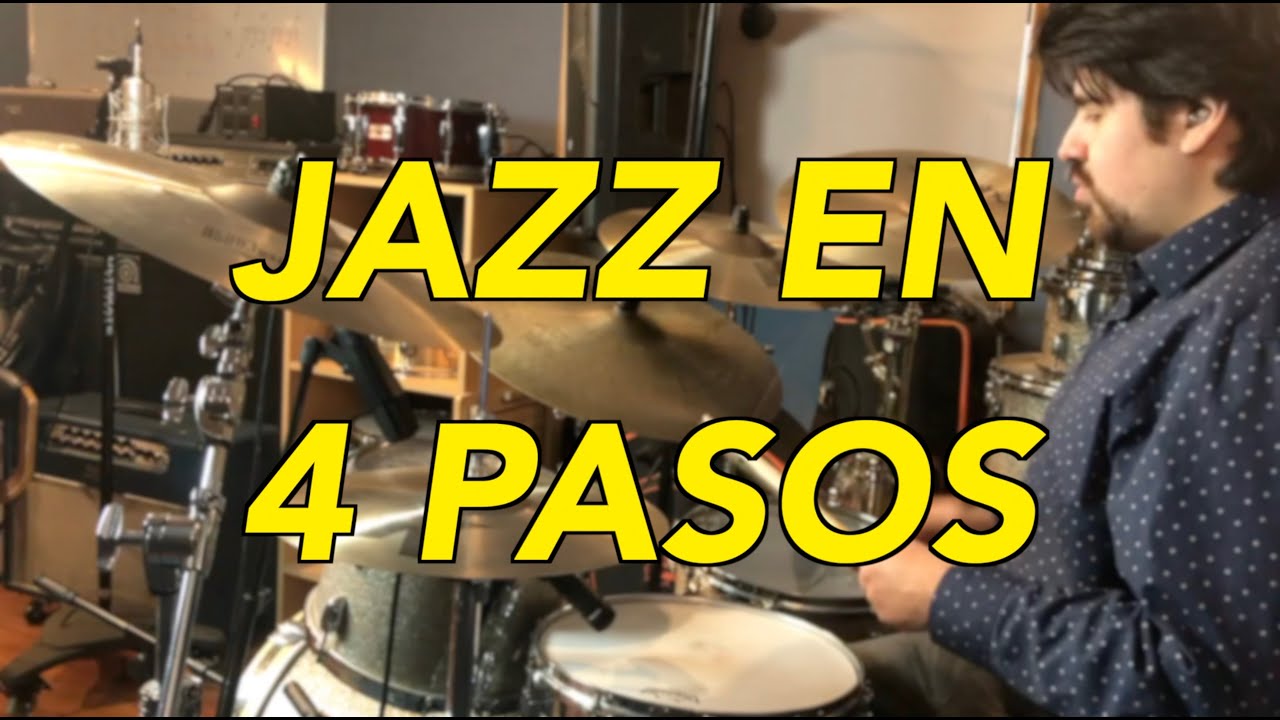 Cómo Tocar Jazz en la Batería en 4 Pasos