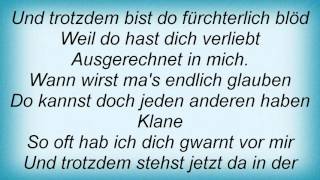 Ludwig Hirsch - Happy End Lyrics