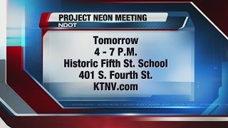 Officials Holding Project Neon Meeting Thursday