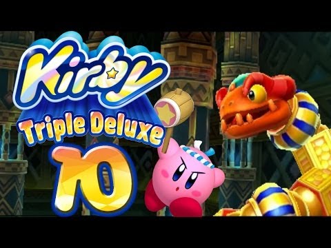 Let&rsquo;s Play Kirby Triple Deluxe Part 10: Klappschlängler klappt zusammen