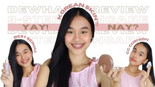 3-STEP SKINCARE ft. DEWHA (instant glow??!) ✨ | Crissa Merilo