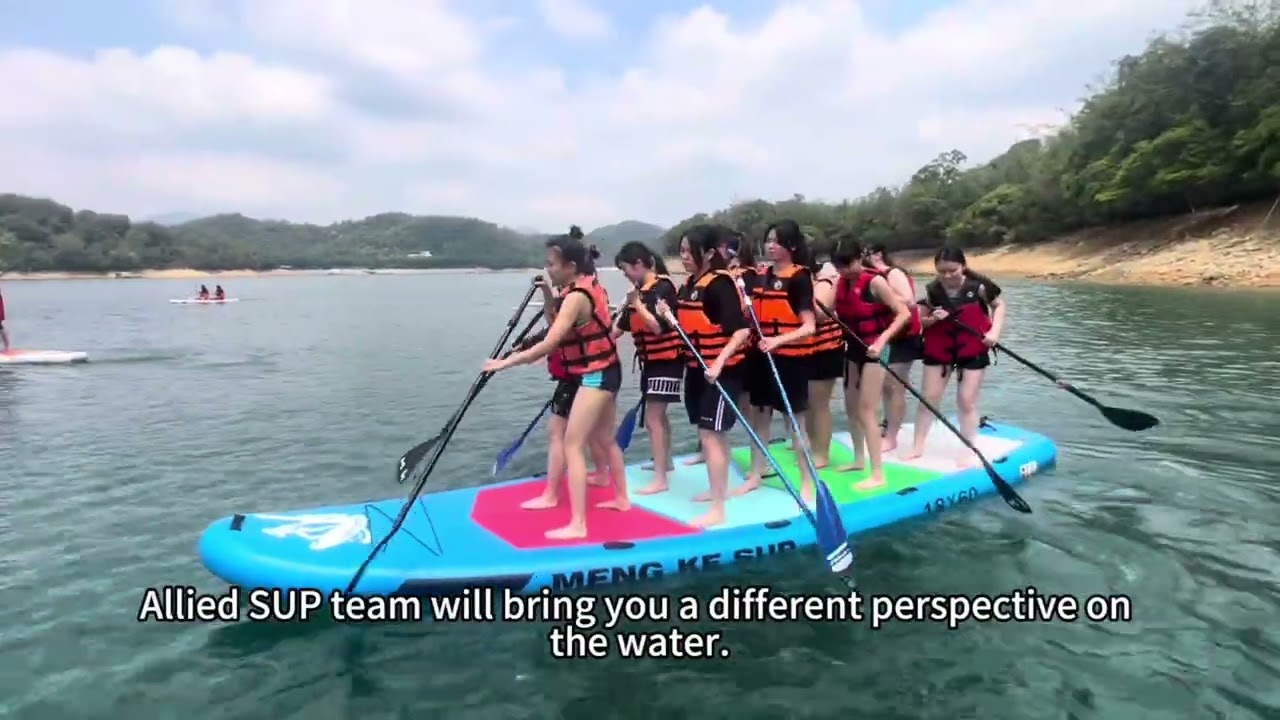 Sun Moon Lake SUP In MENG KE Team