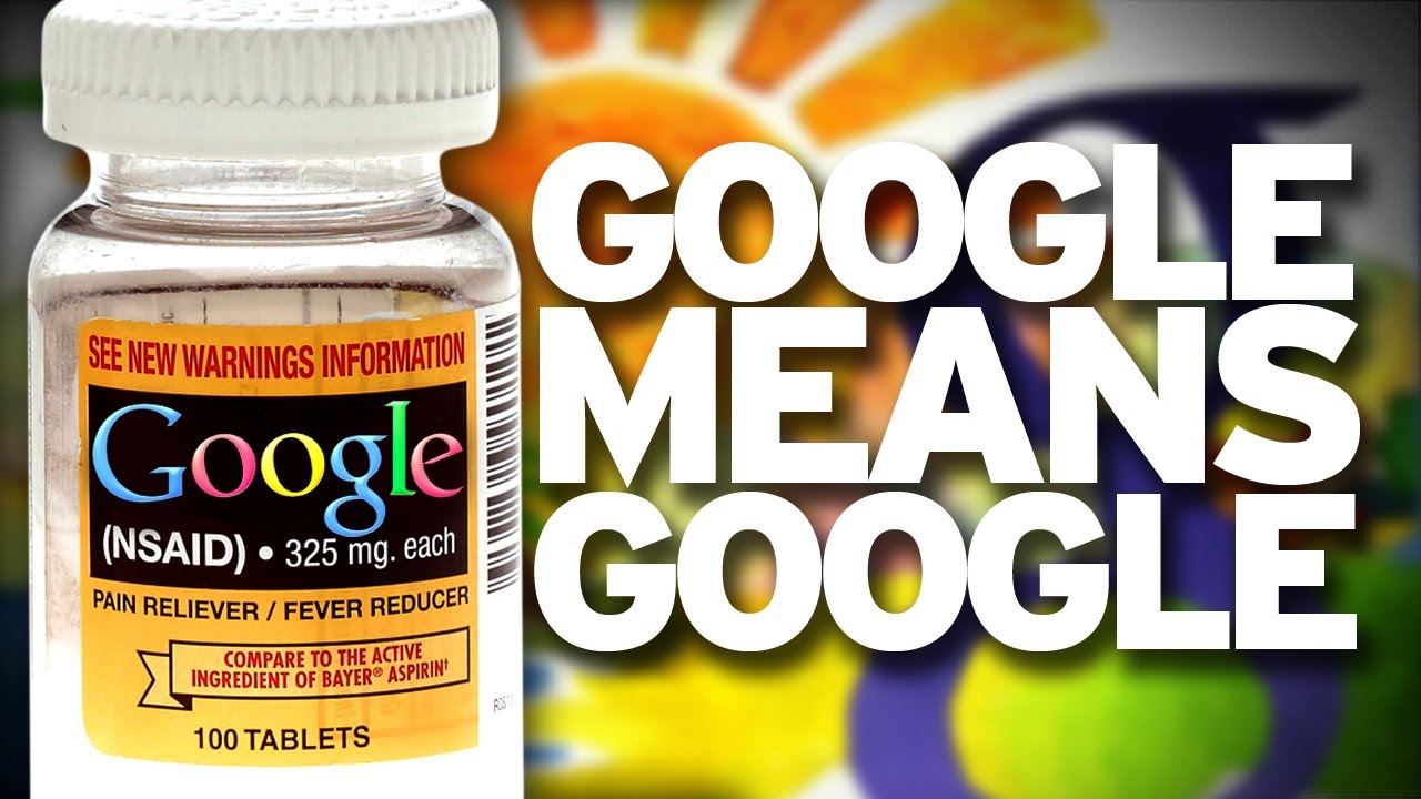 GOOGLE MEANS GOOGLE, SAYS GOOGLE! YouTube