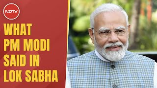 Parliament Special Session: Decoding PM Modi's Lok Sabha Address