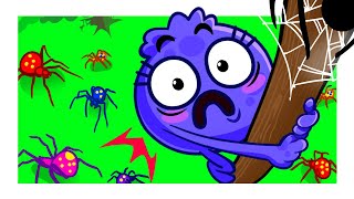 Spooky Spiders Everywhere! HELP! 🕷🕸 Don't Play With ANTS 🐜❌ Kids Songs & Nursery Rhymes 🥑🎶