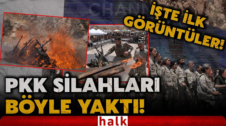 SON DAKİKA! Süleymaniye'den tarihi görüntü geldi! PKK TERÖR ÖRGÜTÜ, SİLAHLARINI BÖYLE YAKTI!