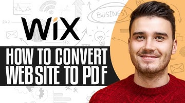 How To Convert Wix Website To PDF (2025) Full Guide