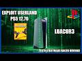 TESTE DO EXPLOIT LUACORE NO PS5 12.70