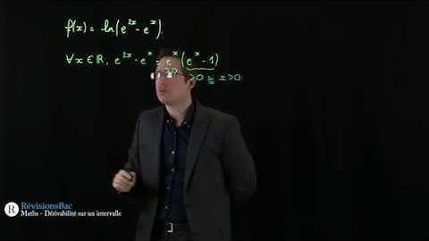 [RévisionsBac.com] - Dérivabilité sur un intervalle