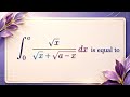 Integrals King property #PUCET/CUCET