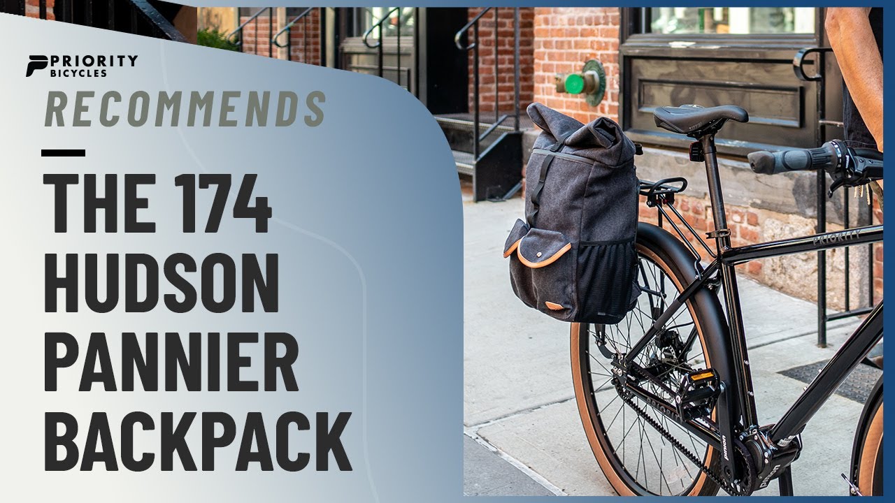 174HUDSON Pannier Backpack – Priority Bicycles