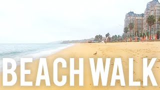 🇨🇱 BEACH WALK, Viña del Mar, Chile
