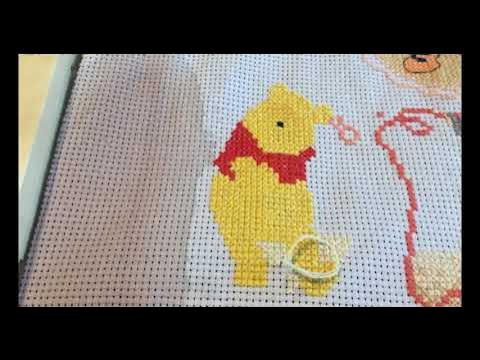 Hobby Lobby Disney Winnie the Pooh Crochet Kit Tutorial-Pooh-Ears to Legs 