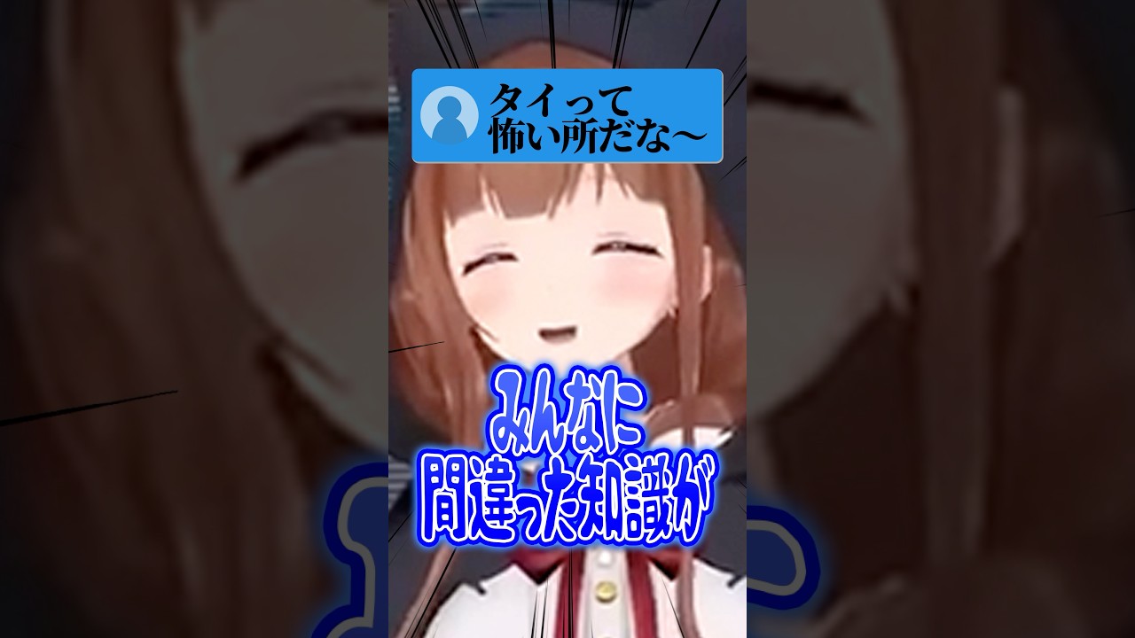 間違ったタイ知識🇹🇭 #vtuber # #切り抜き #shorts