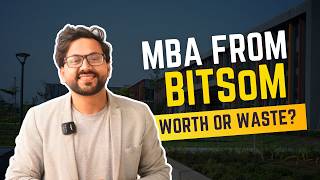 All About BITSOM | Fees, Placements, ROI and More| MBA Litmus | Sudhanshu Sir