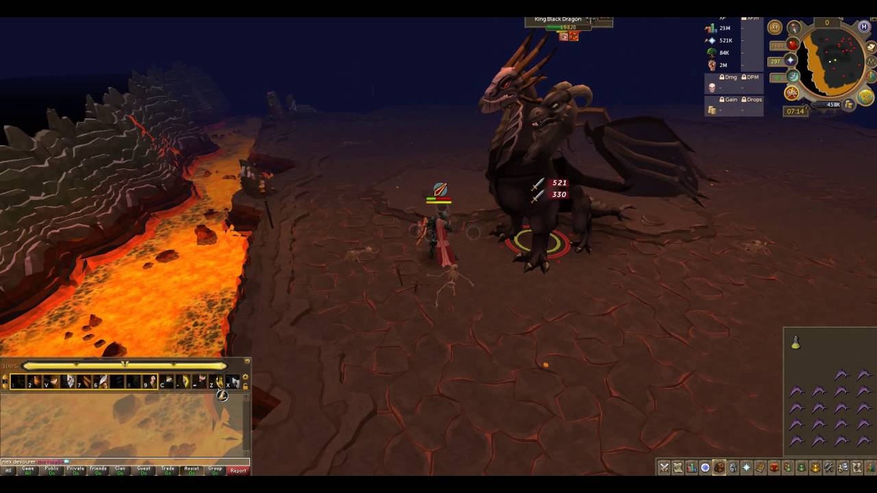 Runescape 3 PVM: Player Vs King Black Dragon( F2P) - YouTube