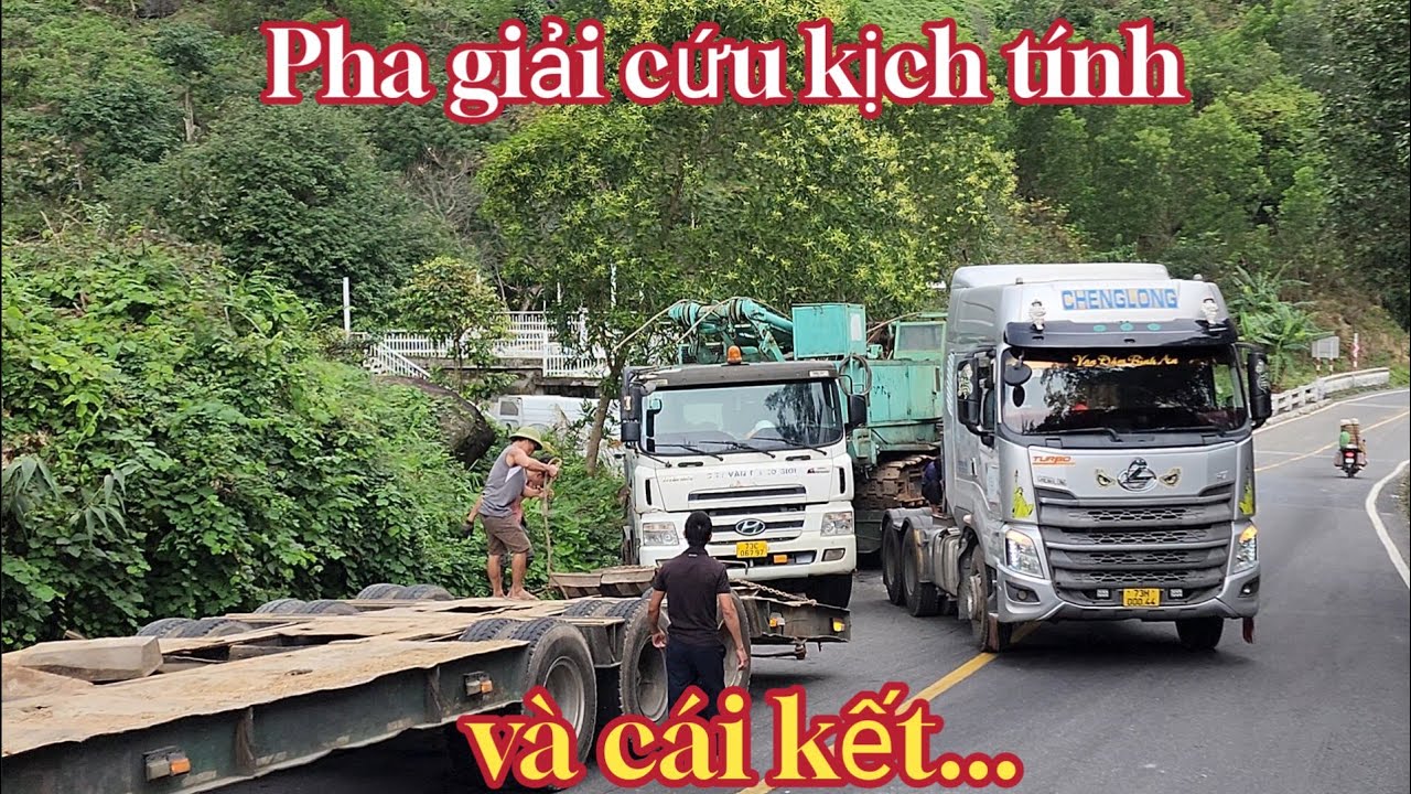 CÓ LÊN NỔI KHÔNG | 72H GIẢI CỨU XE ĐẦU KÉO BỊ MẮC KẸT TRÊN ĐÈO HẢI VÂN