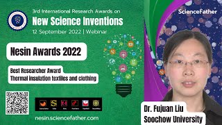 Dr. Fujuan Liu, Soochow University, China | Best Researcher Award