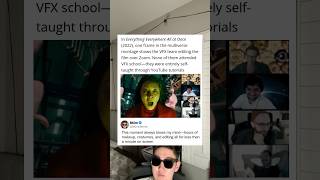 In Everything Everywhere All At Once 2022, One Frame In The Multiverse Montage Shows The Vfx Team