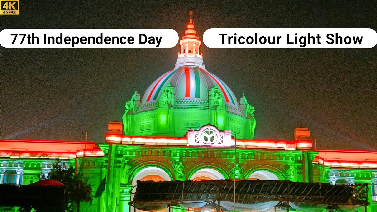 77th Independence Day Celebration 2023 | Independence Day 4k Tricolour ...