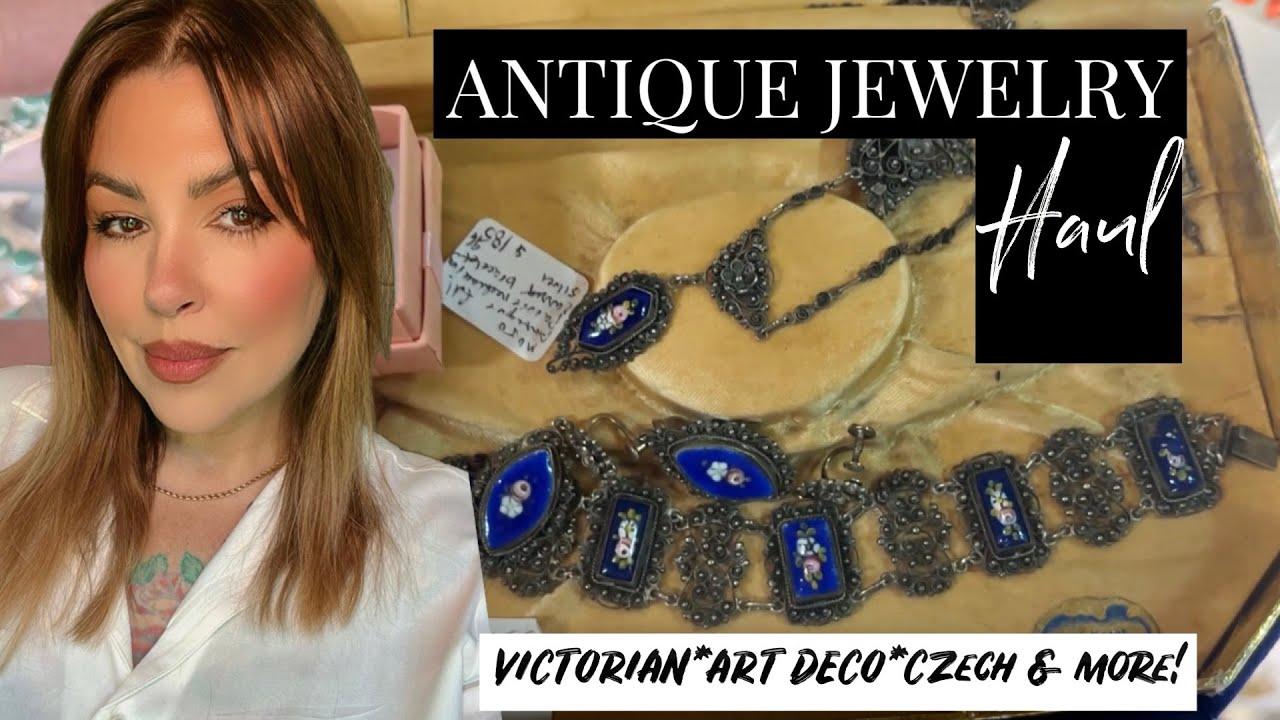 HIDDEN TREASURES UNVEILED: Antique Jewelry Haul You Won't Believe!