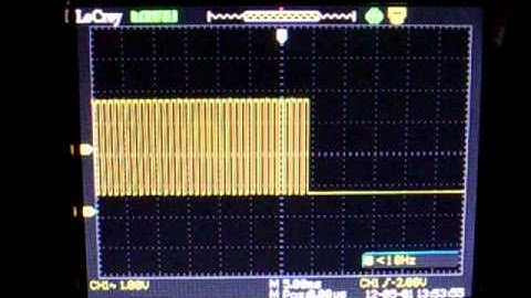 Lecroy WaveAce 224 #007 - Forced trigger observations