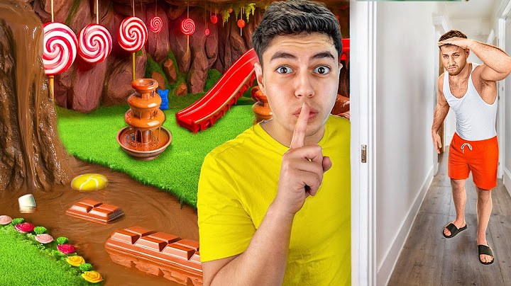 בנינו חנות ממתקים סודית בתוך הבית שלנו!!!