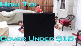 Portable Cover For Under $10 | Nerf War Cover | Mobstacle