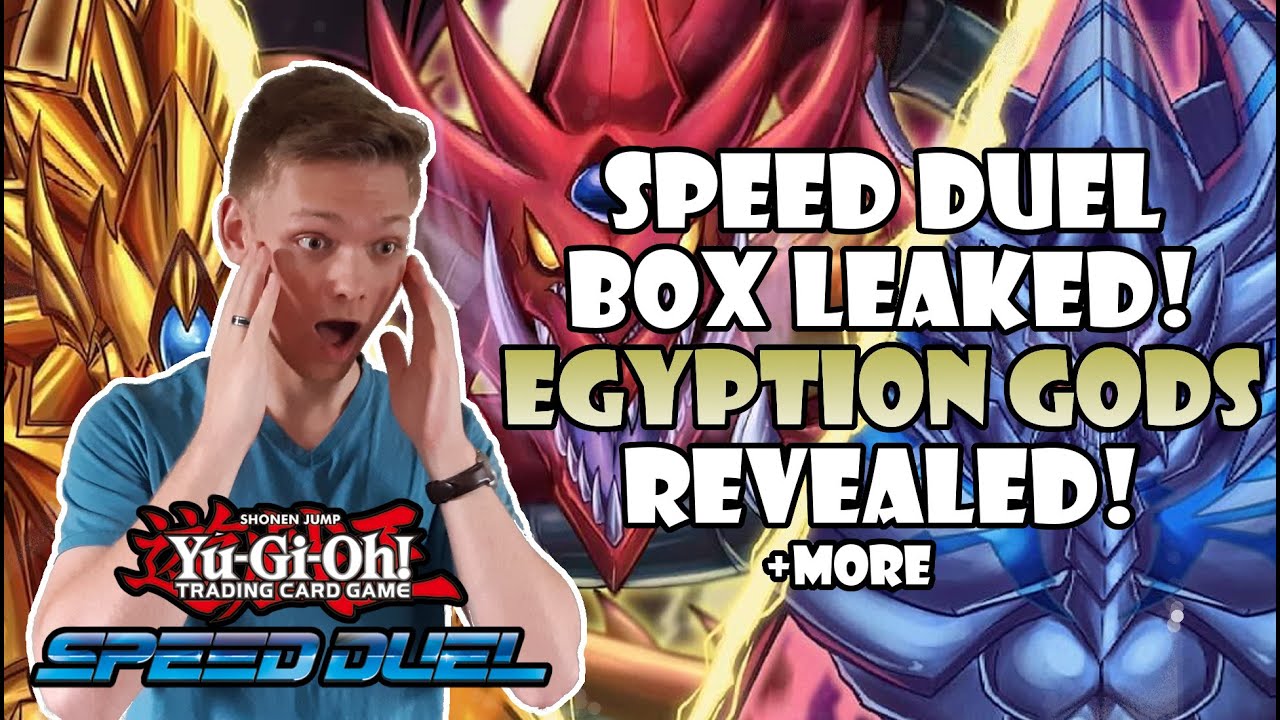 Yugioh Speed Duel Box Revealed The Egyptian Gods Are Coming To Speed Duels Youtube