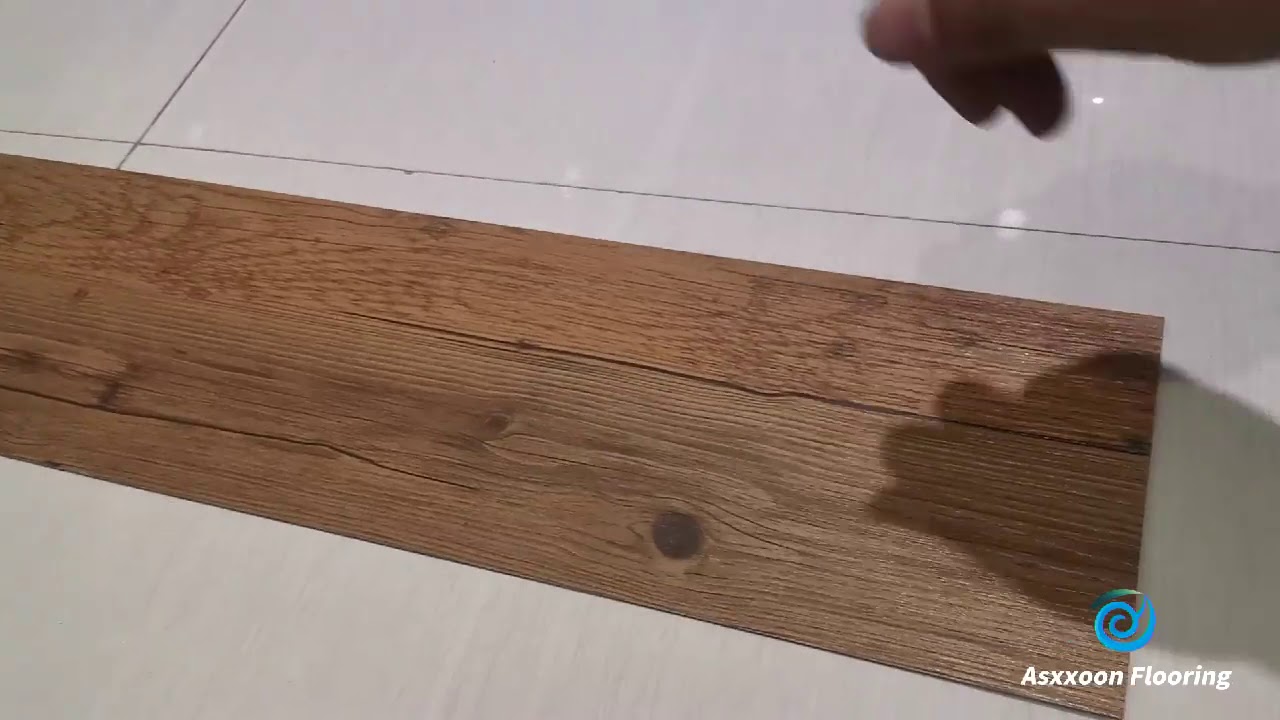 Dry back vinyl floor Plastic flooring without glue