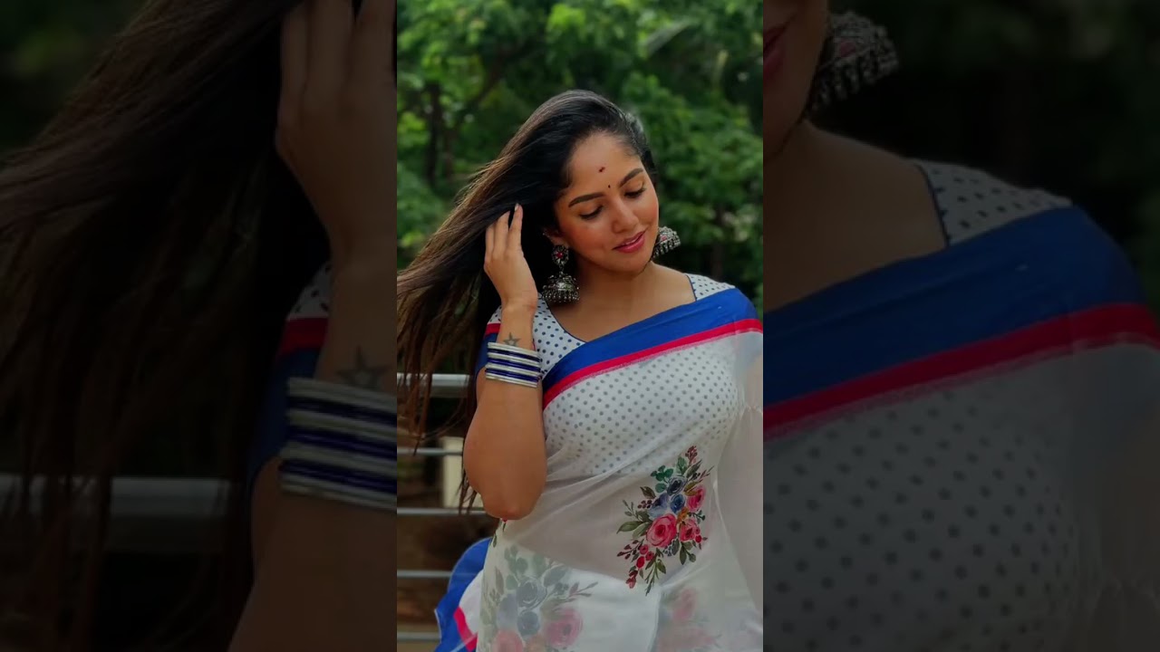 Bhavya gowda ln white saree 💕🤍🤍🤍🤍🤍🤍🤍🤍