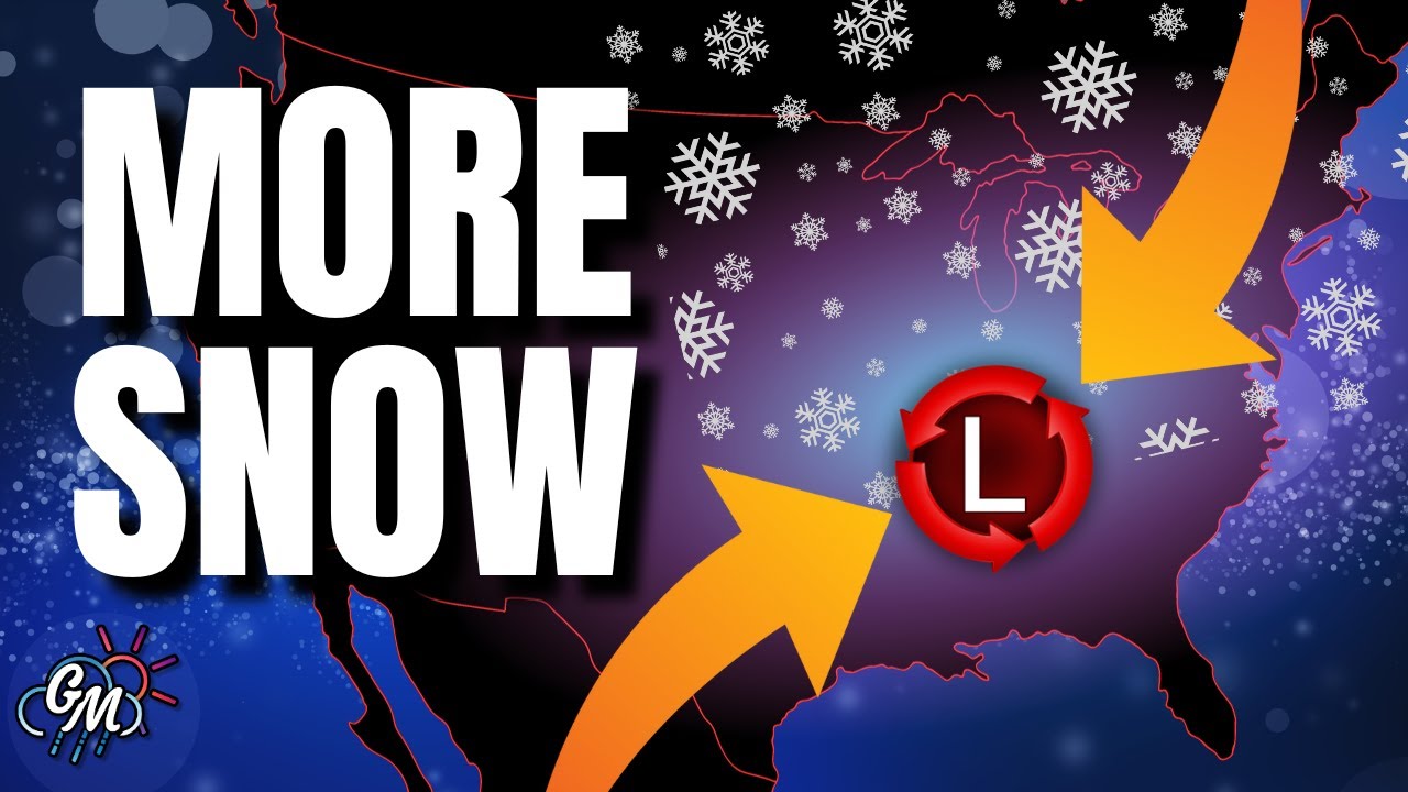 Another Round Of SNOW And ARCTIC Air Are On The Way... - YouTube