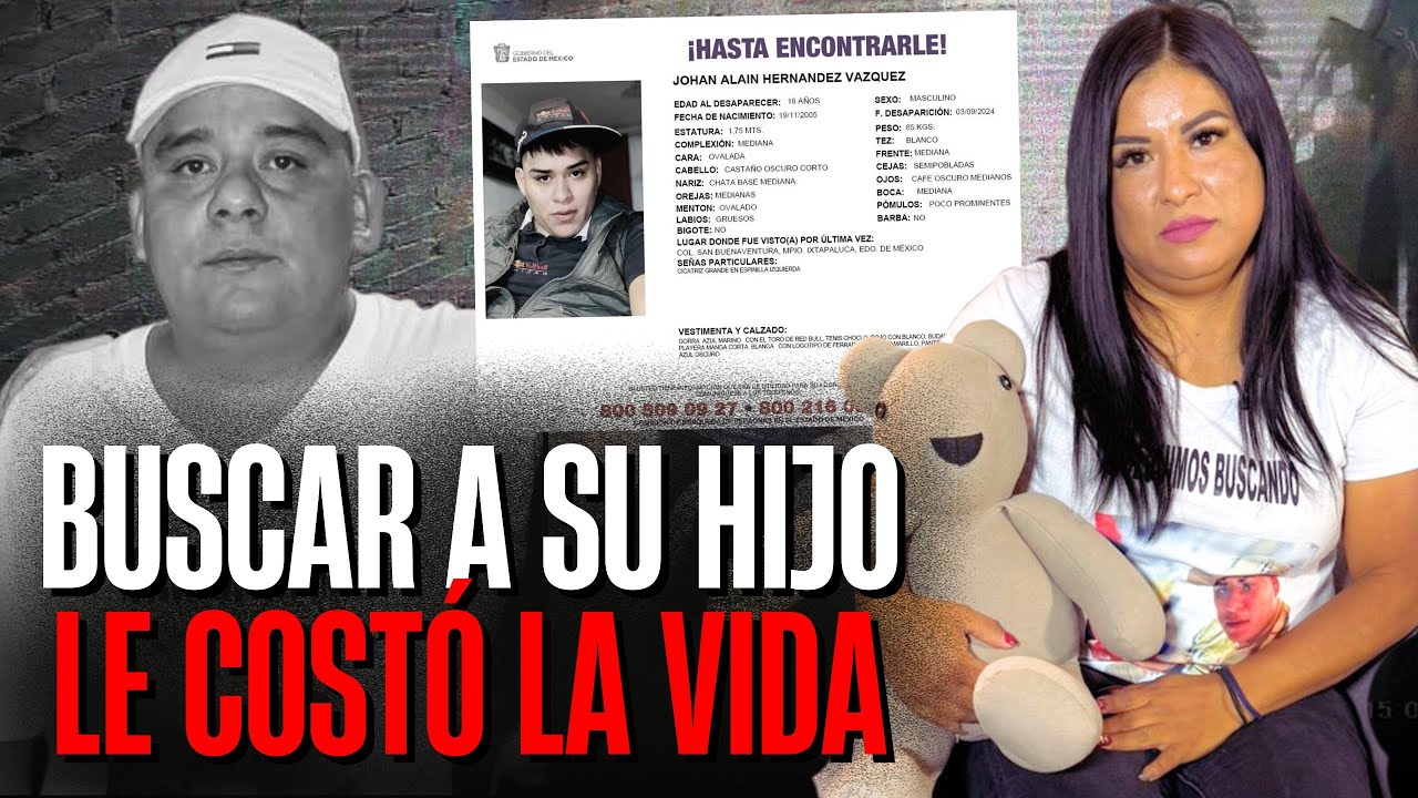 Sus amigos se llevaron a Johan… y a su papá le quitaron la vida por buscarlo