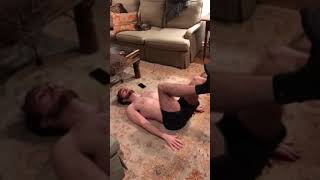 Heel tap workout