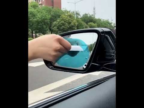 Waterproof Car Side Anti-Fog Mirror Film "Product Link in Description & Comments!