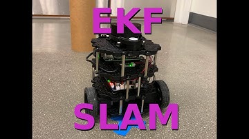 Extended Kalman Filter (EKF) SLAM on a Turtlebot3
