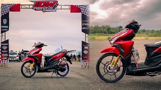 Podium 1 & 2 Kelas Matic Sunmori 200cc 402M | Indonesia Drag Wars 2022