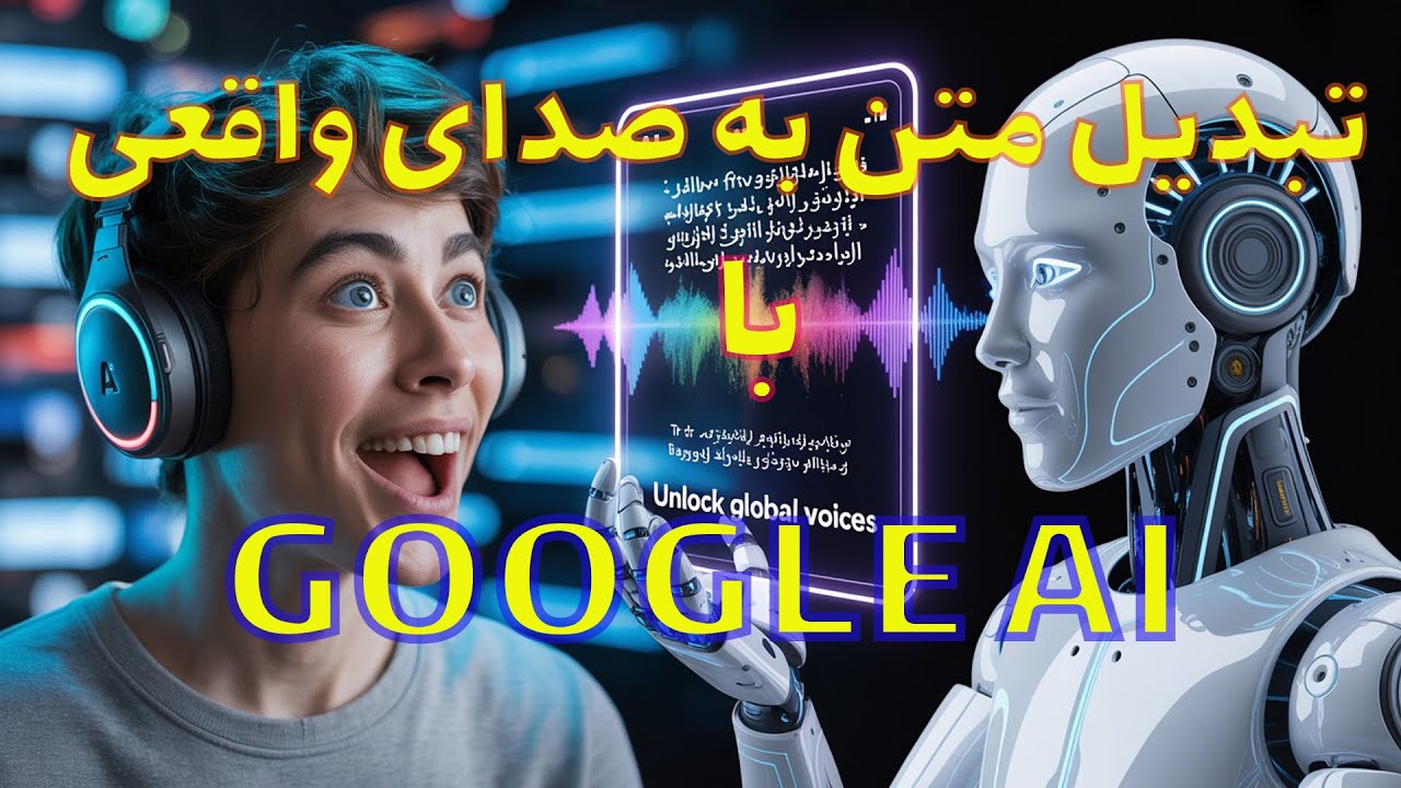 تبدیل متن فارسی به صدای طبیعی با هوش مصنوعی | آموزش رایگان با Google AI