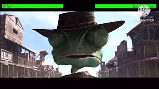 Rango (2011) Final Battle with healthbars 1/2 (remake)