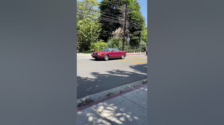 Rare Audi Cabriolet in Santa Monica #audi #audicabriolet