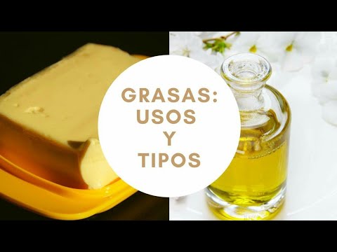 PANADERIA: video 2: GRASAS, FUNCION, USOS Y TIPOS