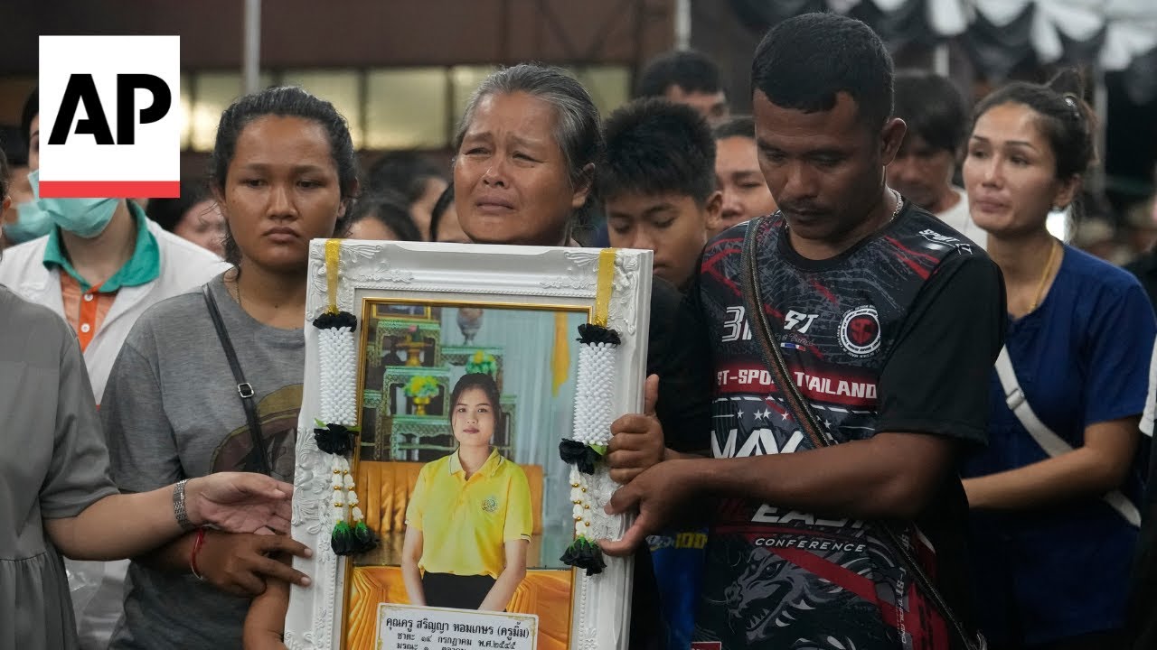 Funeral held for students and teachers killed in Thailand school bus ...