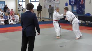 Kodokan Seacliff Tournament 08072018 Contest 7 Binh Tran + Jarred Tilby