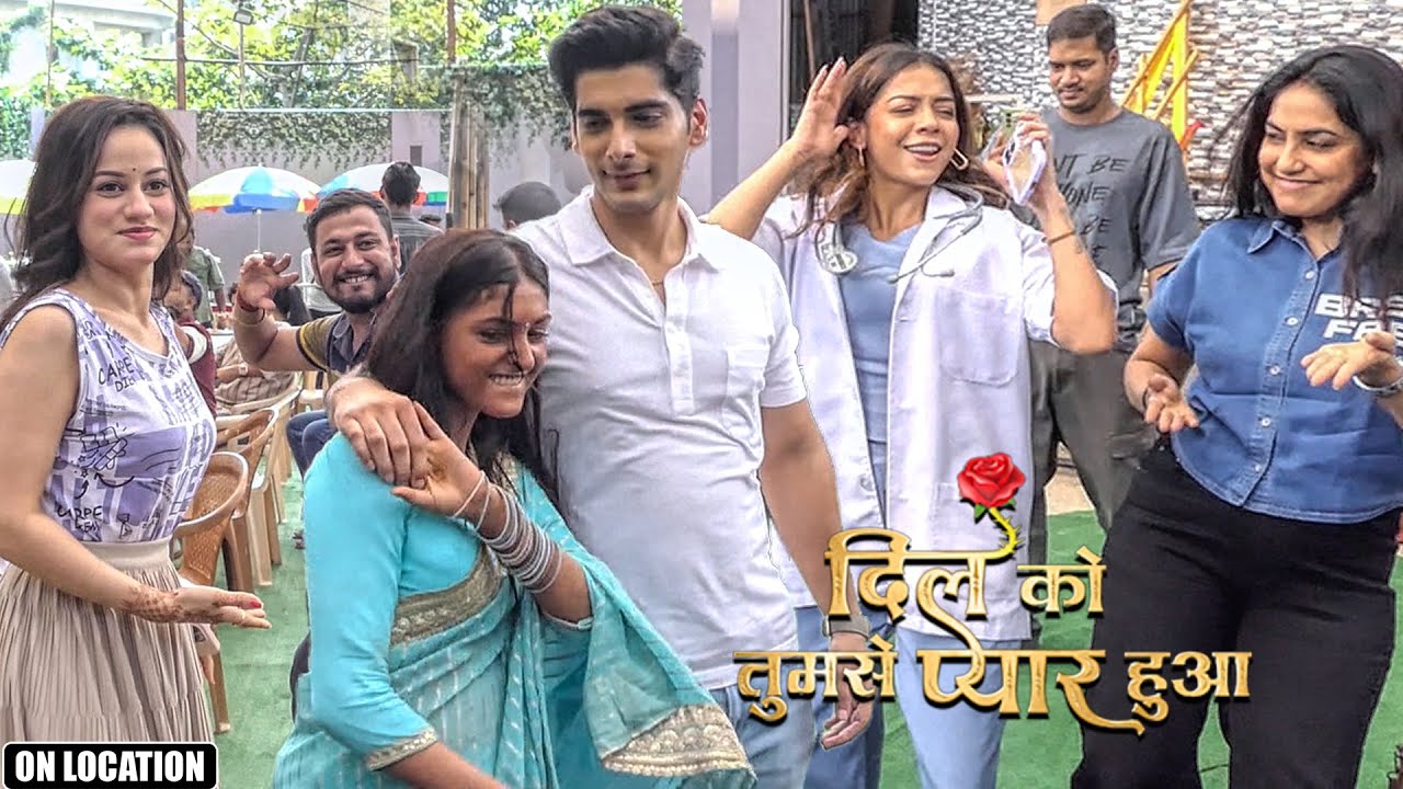 Dil Ko Tumse Pyaar Hua | Aditi, Akshit और Urvashi के Dance और मस्ती भरे Moments | On Set