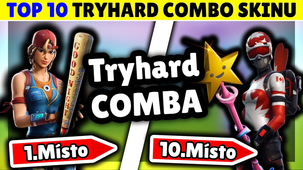 TOP 10 TRYHARD COMBO SKINU - Fortnite chapter 2 season 5