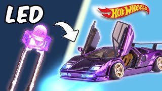 How to put LED Lights into Hot Wheels Cars?