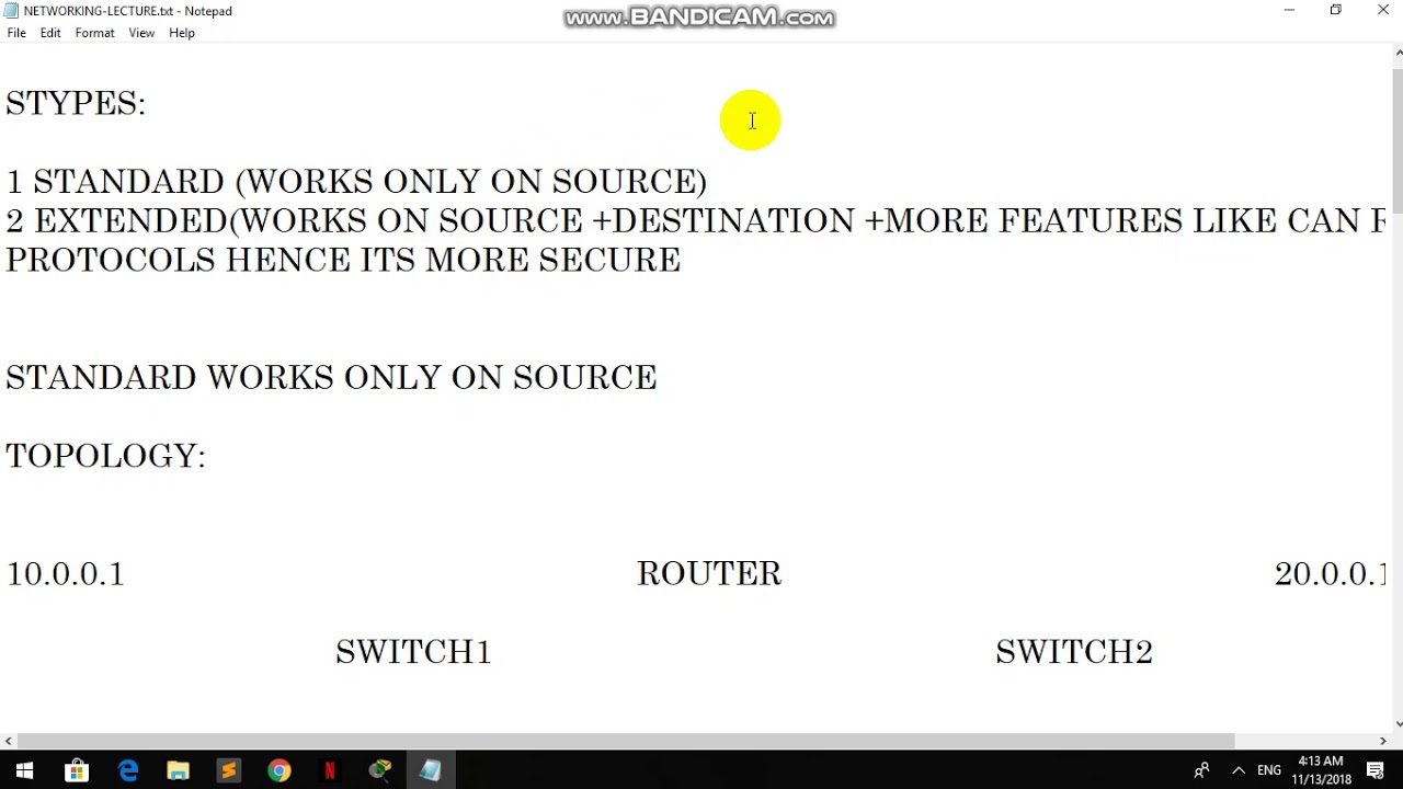 ACCESS CONTROL LISTS PART 1 - YouTube